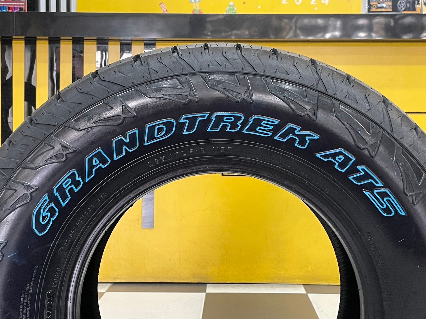 🔥ยางใหม่ดันลอป🔥 #DUNLOP GRANDTREK #AT5 265/70R16 ยางใหม่ปี24