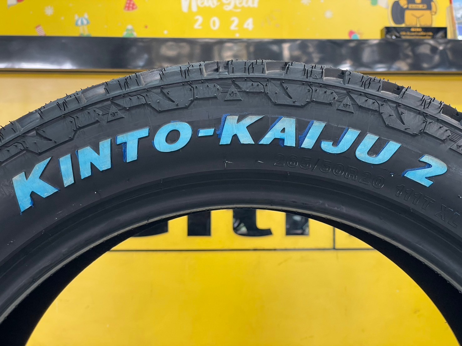 #KINTO #KAIJU2 A/T 265/50R20 ยางคุณภาพเทคโนโลยีญี่ปุ่น Made in Thailand ยางใหม่ปี2024