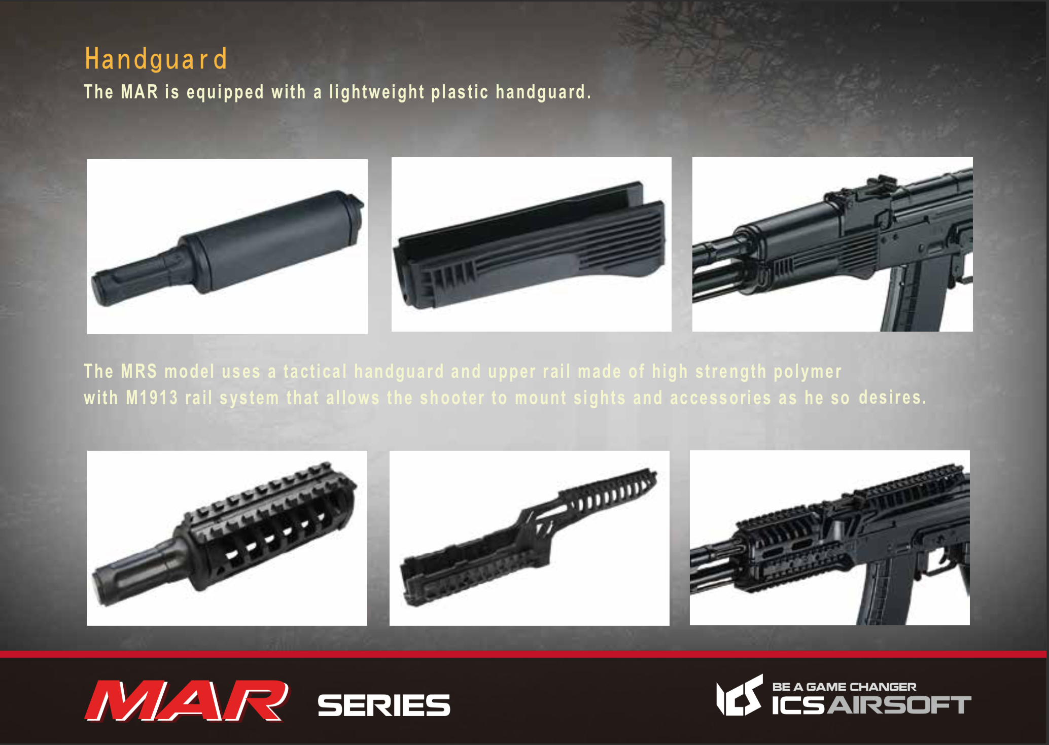 ICS-34 MAR SU Folding Stock