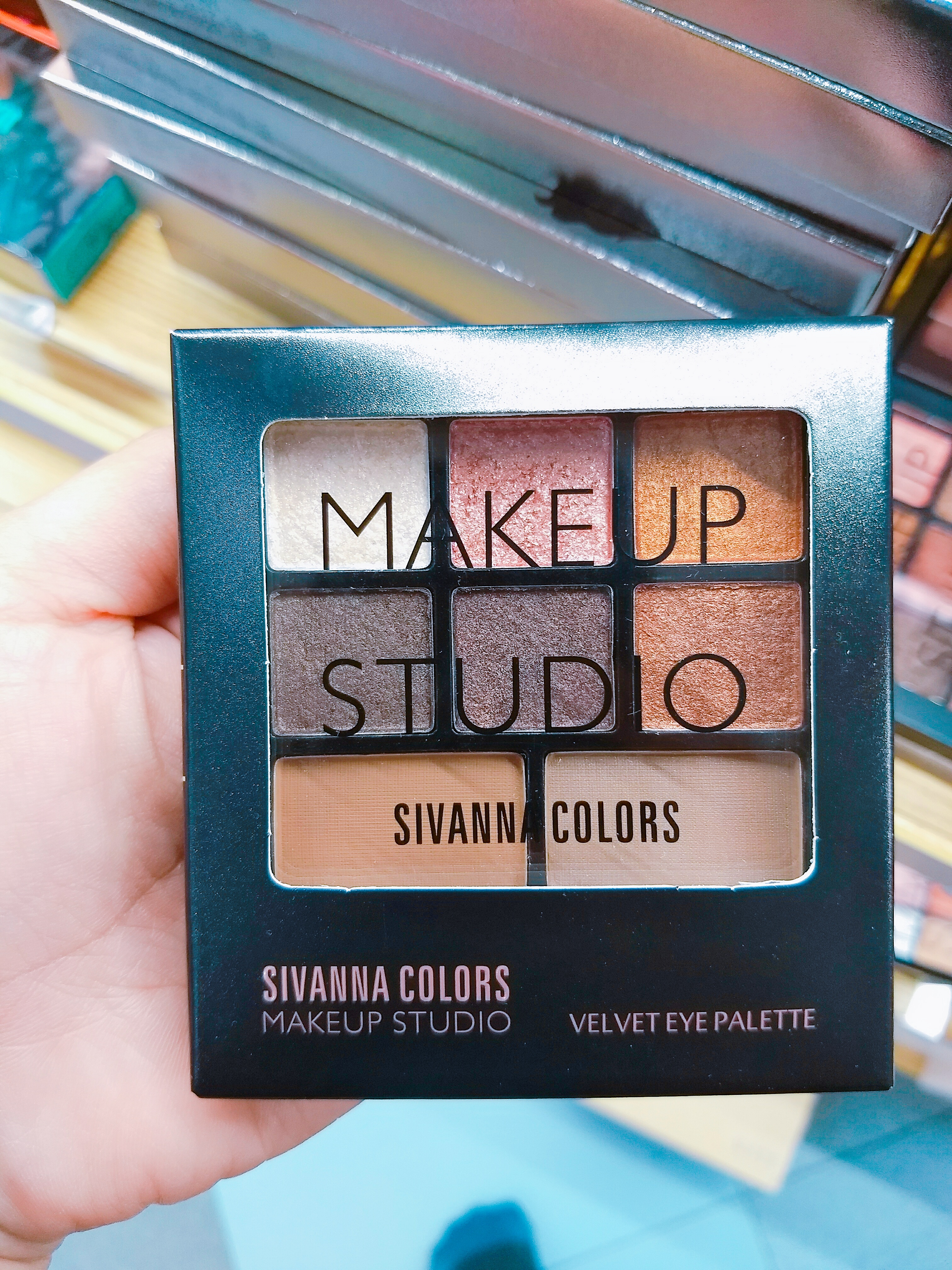 Sivanna color makeup studio vevet eye palette No.HF592