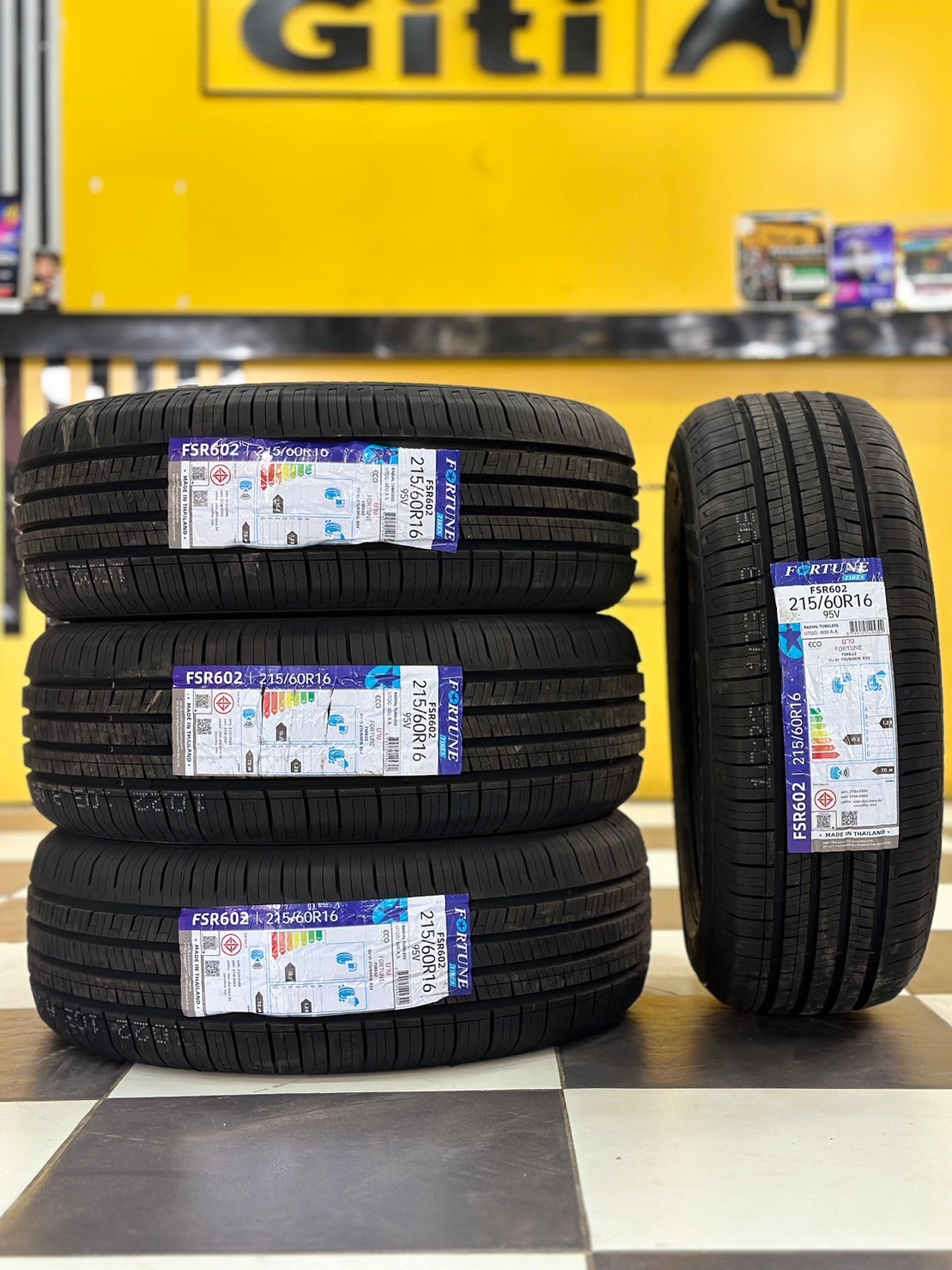 💥💥ยางใหม่ #FORTUNE #FSR602 215/60R16 ยางใหม่ปี2023💥