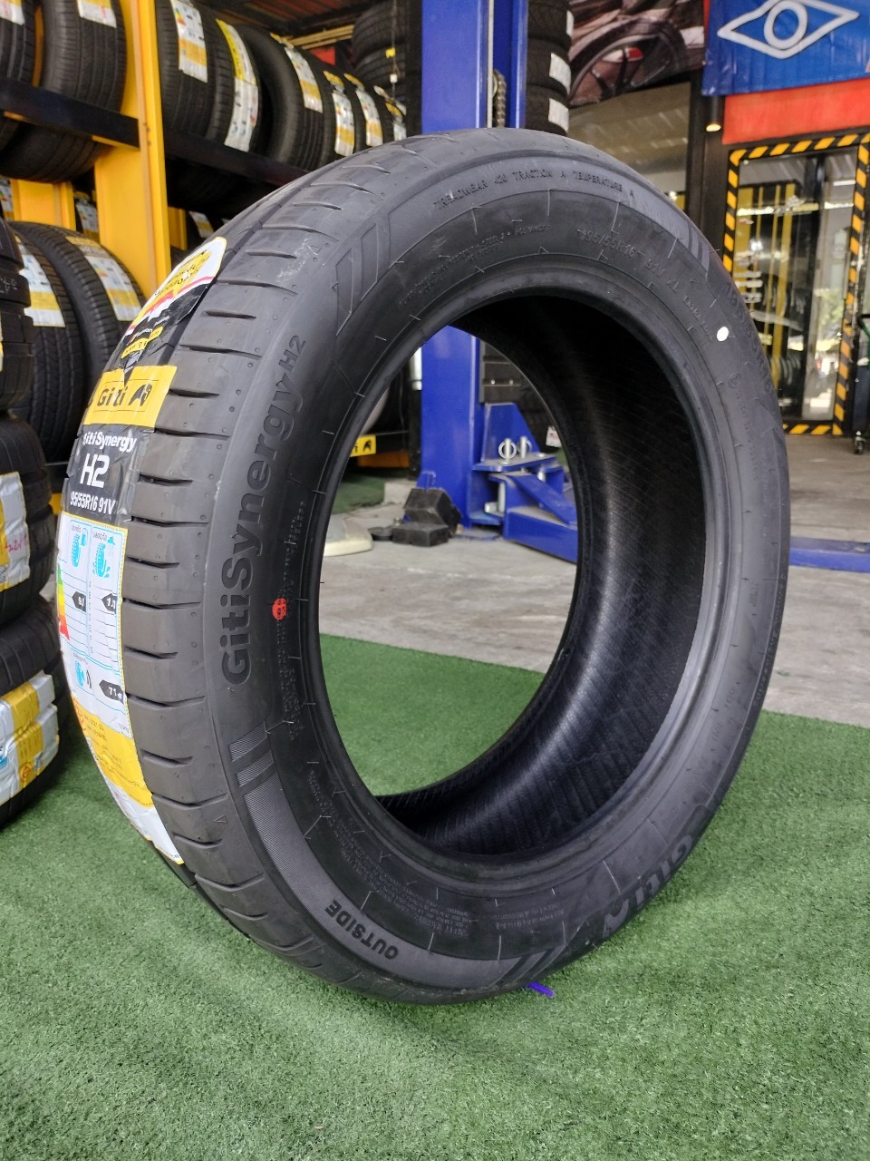 #Giti #Synergy #H2 #195/55R16 ยางใหม่ปี2023