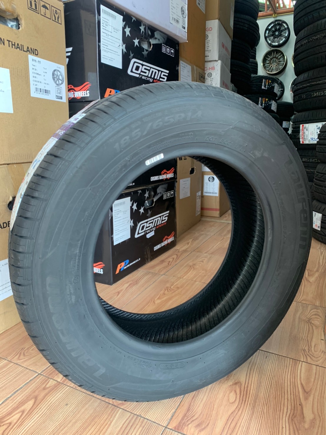 ยางใหม่Laufenn 185/65R14
