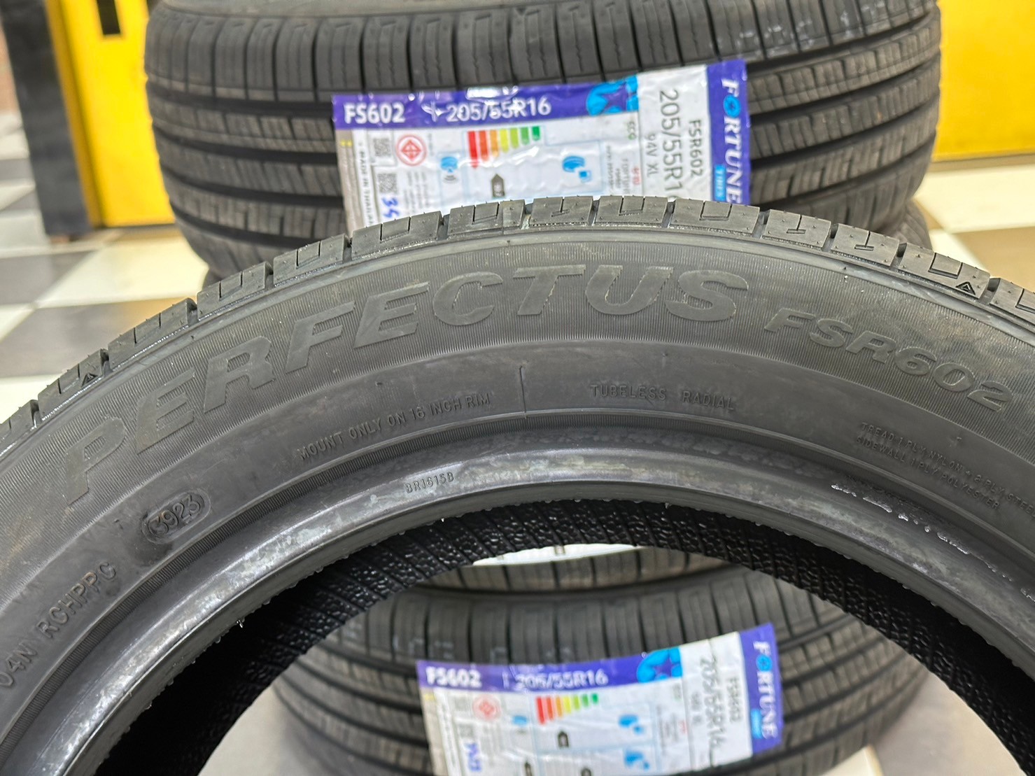 💥💥ยางใหม่ #FORTUNE #FSR602 205/55R16 ยางใหม่ปี2023💥