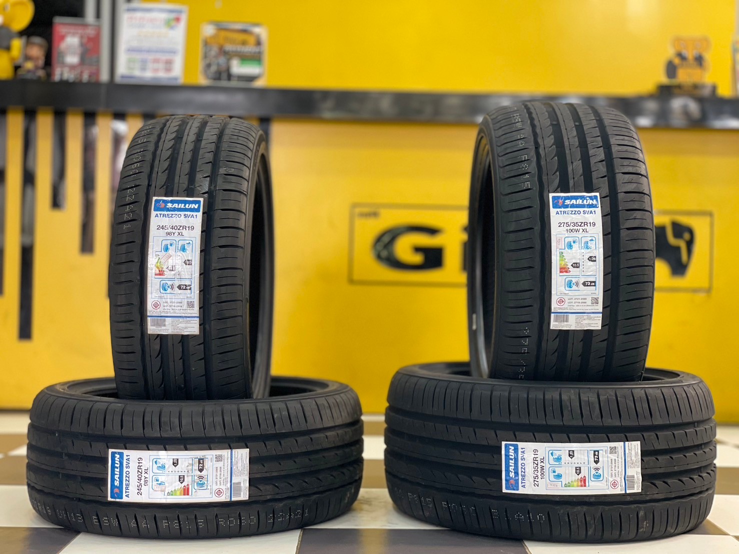 #SAILUN ATREZZO #SVA1 245/40ZR19 💥 💥#SAILUN ATREZZO #SVA1 275/35ZR19 ยางใหม่ปี2024
