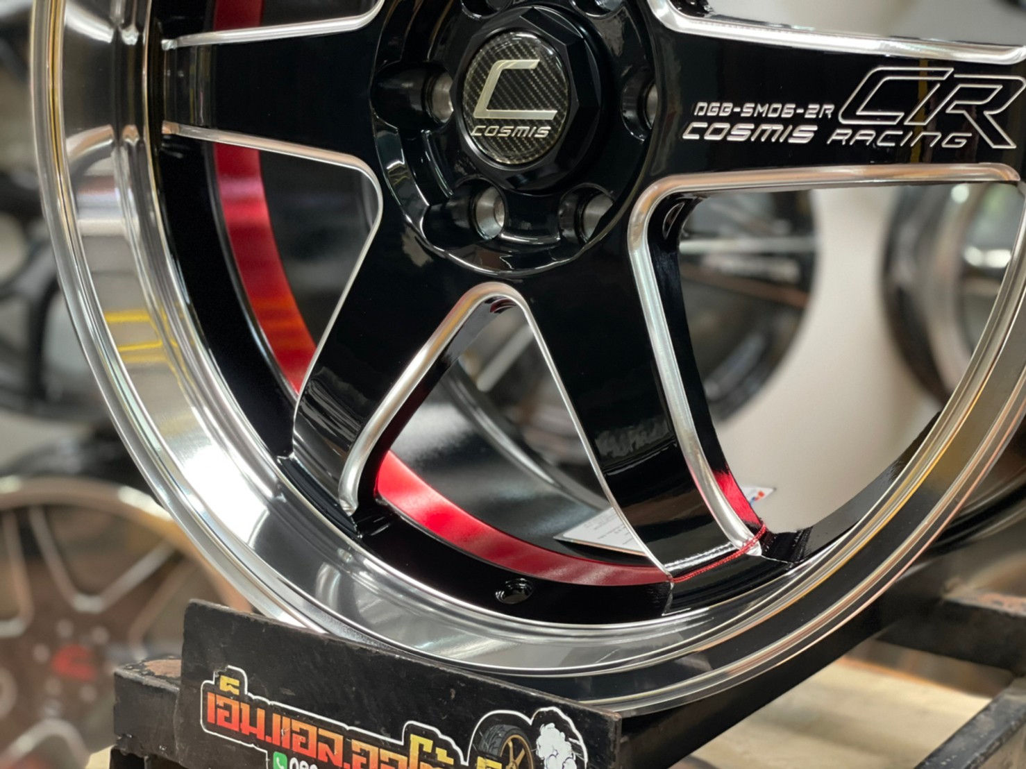 ล้อแม็กซ์ใหม่ขอบ18 Weld Cosmis TypeS 18X9 ET35 6รู114 นิสสันนาวาร่า Nissan Navara