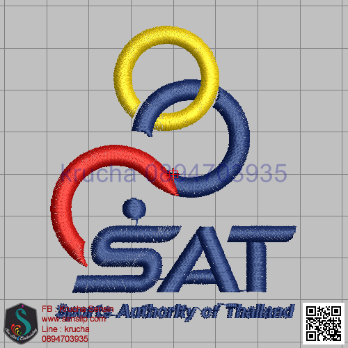 ไฟล์บล็อคปัก การกีฬาแห่งประเทศไทย-SAT 1