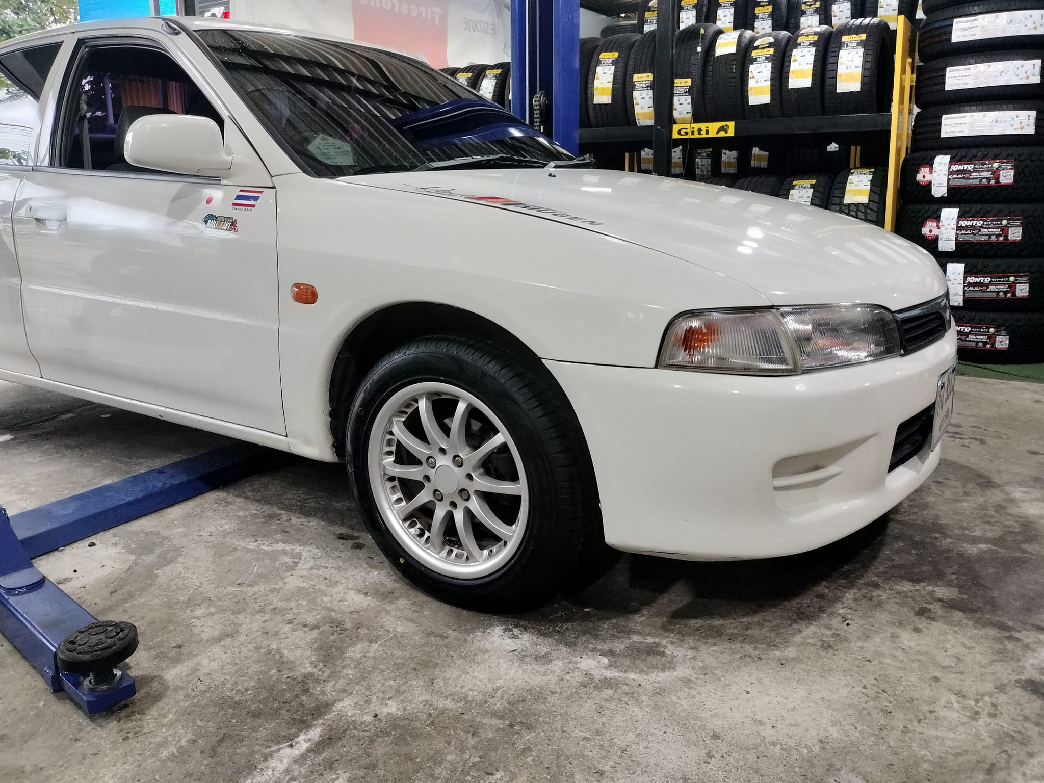 #MITSUBISHI_LANCER #OTANI_EK1000_195/55R15