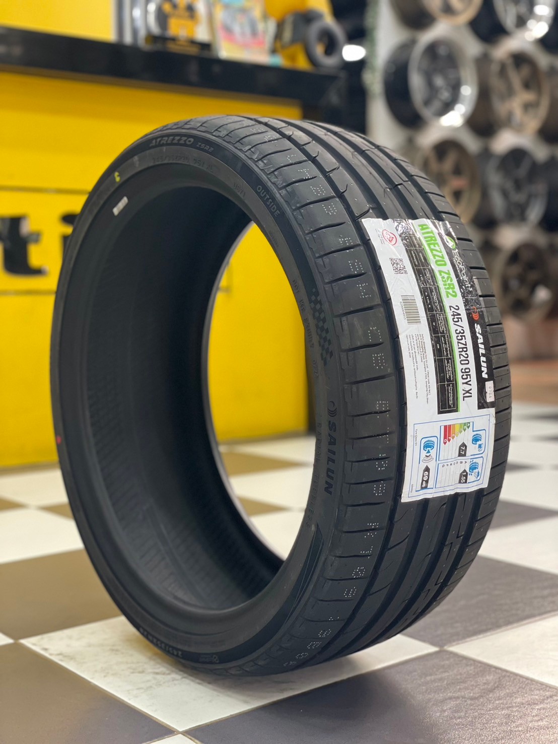 ยาง #Ecopoint3 By Sailun 245/35ZR20 ยางใหม่ปี2024