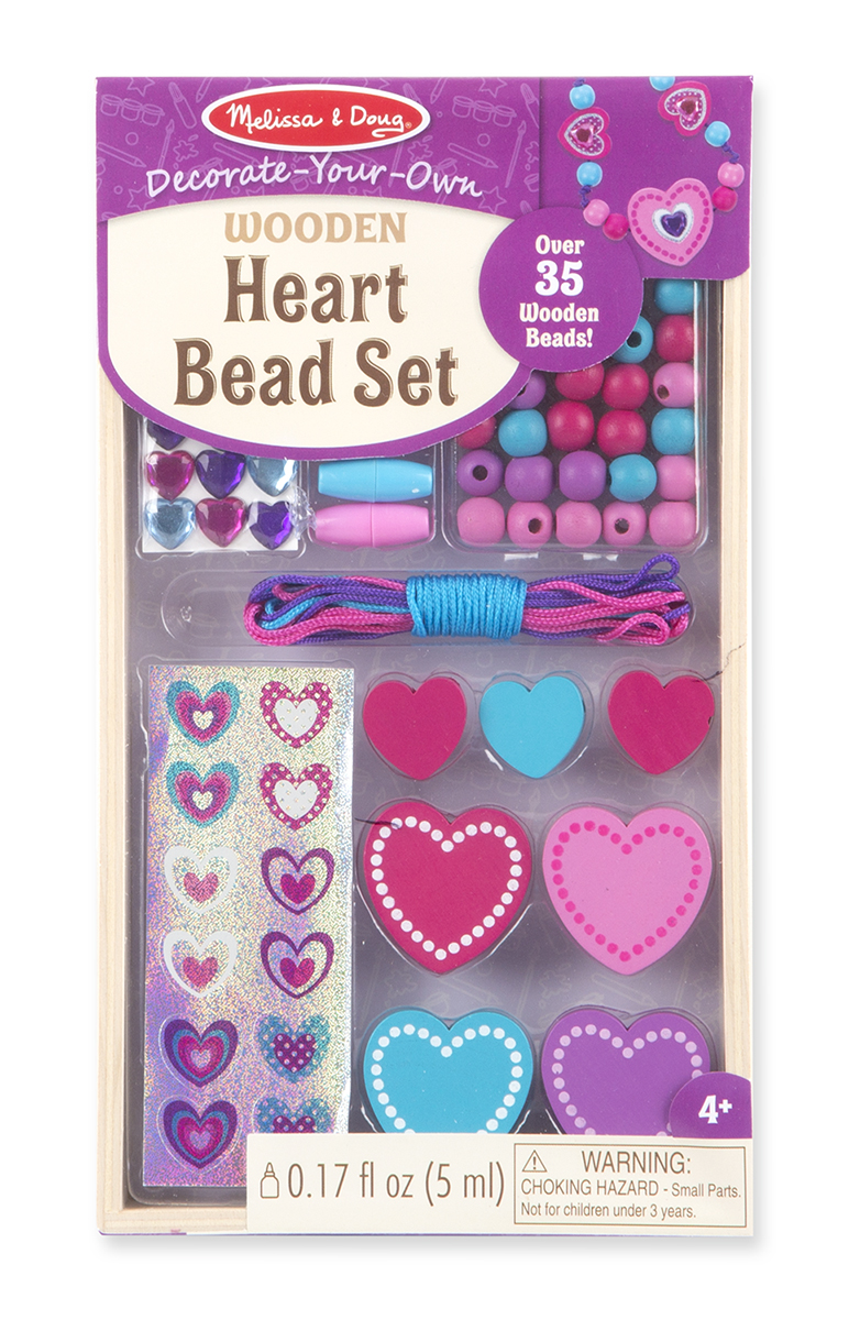 8828 Heart Bead Set (NEW)