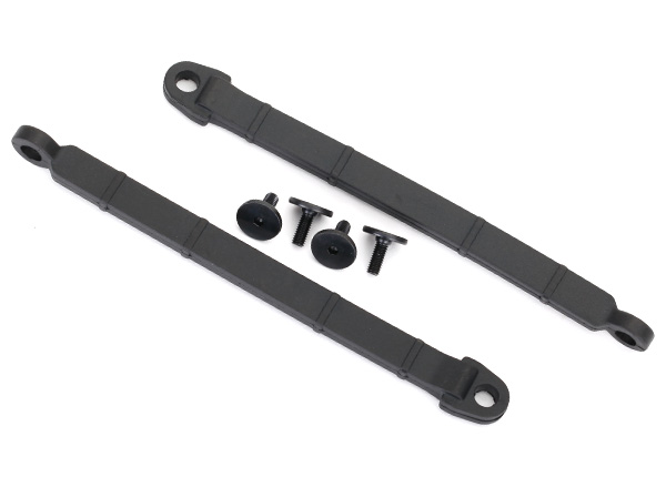 8548 Limit strap, rear suspension (2)/ 3x8 flathead screw (4)