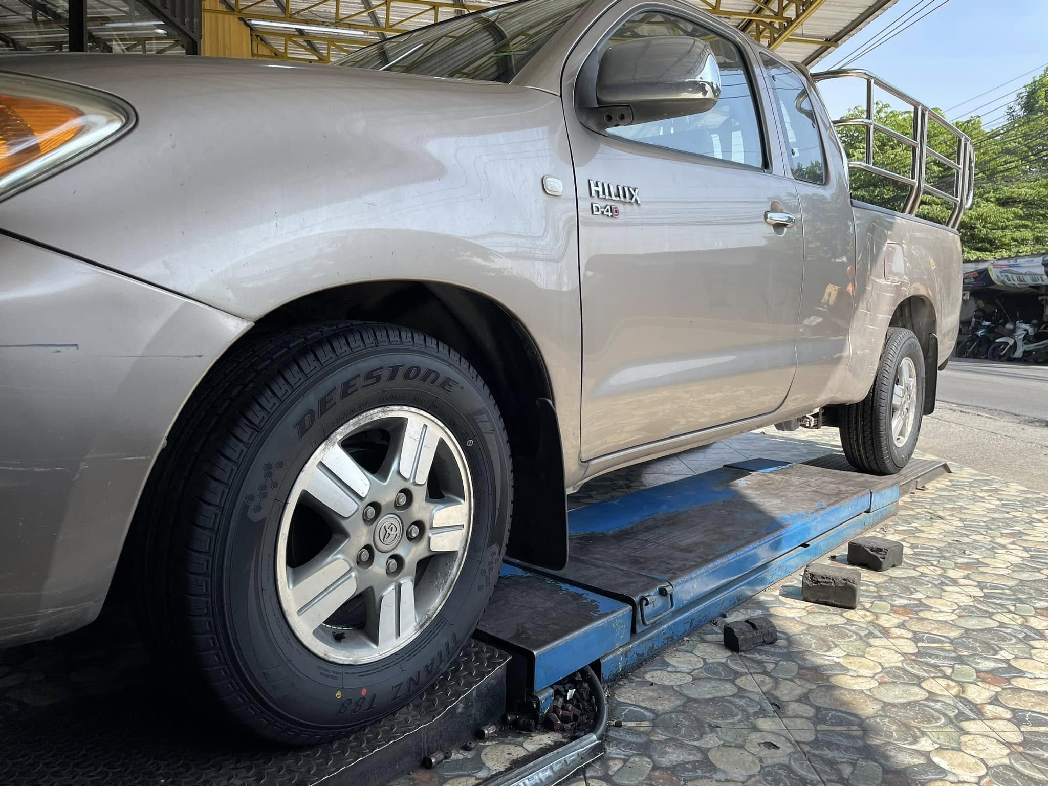 #TOYOTA_VIGO🛞เปลี่ยนยาง #DEESTONE_T88_215/70R15