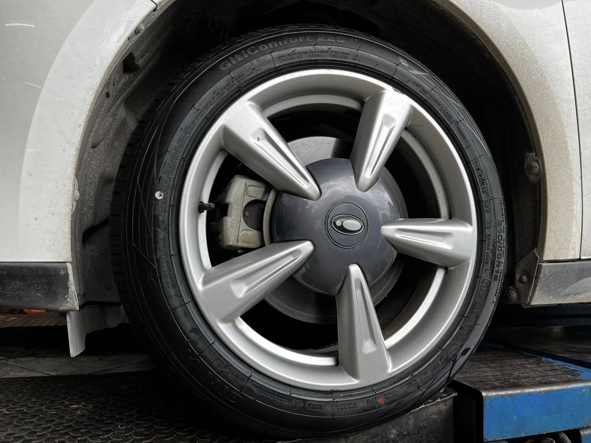 ORA_GOODCAT🚘เปลี่ยนยาง 🛞🐘#GITI_Comfort225V1_215/50R18