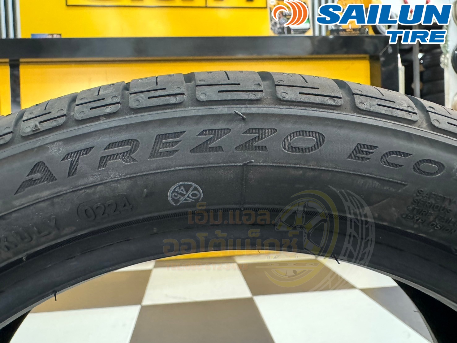 ยางใหม่ SAILUN ATREZZO ECO 165/50R15 ยางใหม่ปี2024 ยางคุณภาพดี นุ่มเงียบ