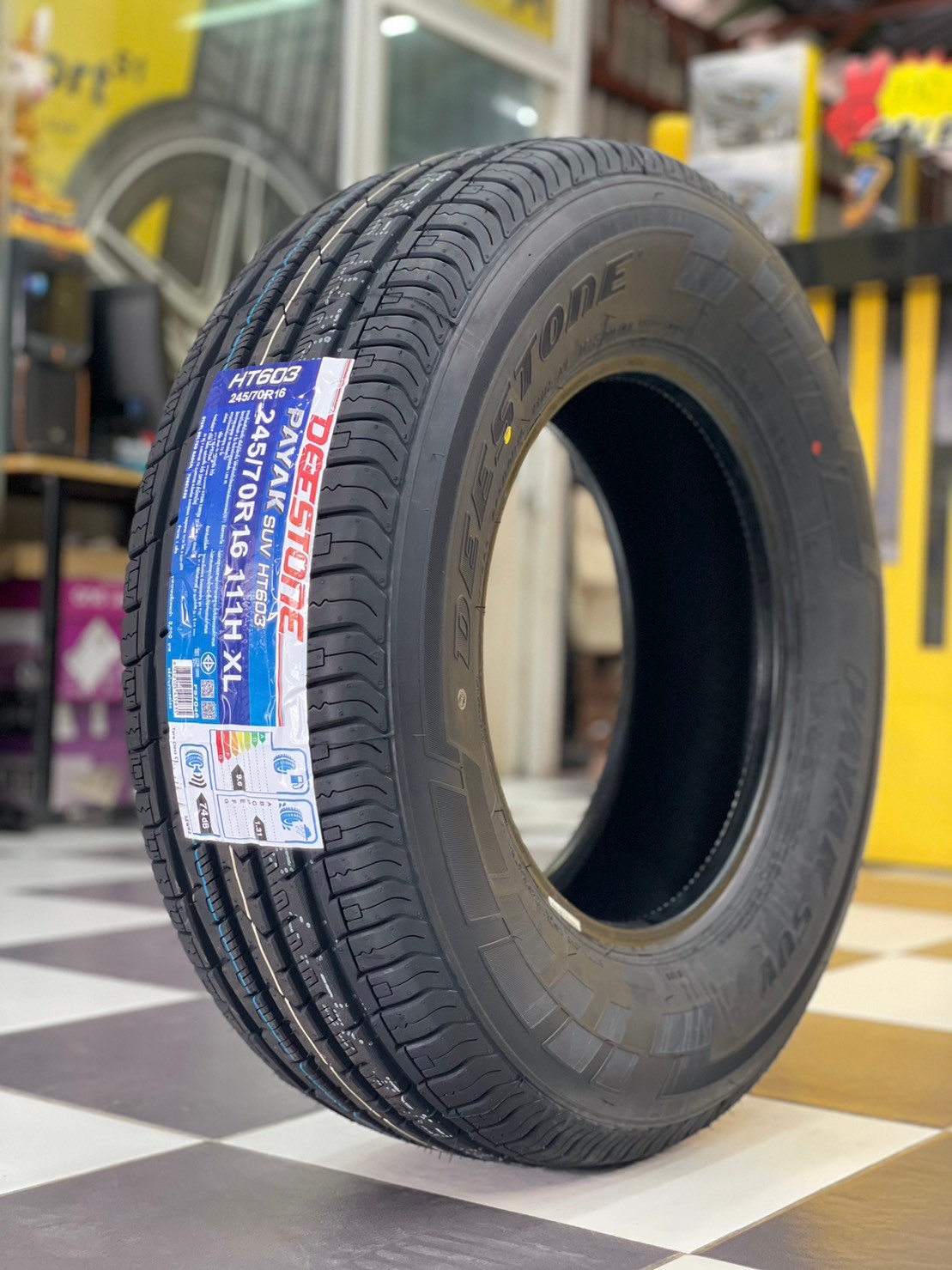 Deestone Payak HT603 245/70R16 ยางคุณภาพดี นุ่มเงียบ ยางใหม่ปี2024 ยางไทยคุณภาพดีมาตรฐาน มอก