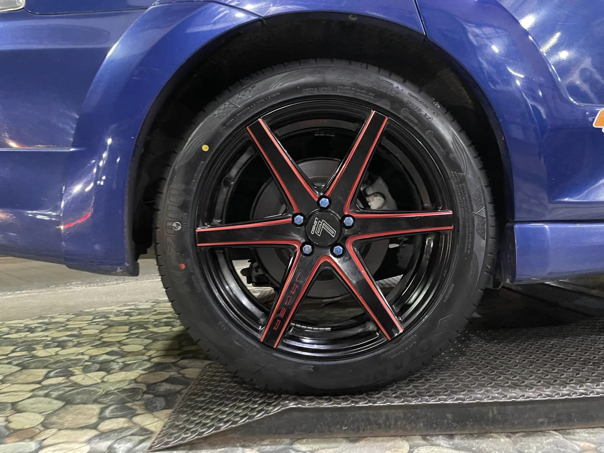 #TOYOTA #WISH #เปลี่ยนยาง #OTANI #KC2000 215/50R17