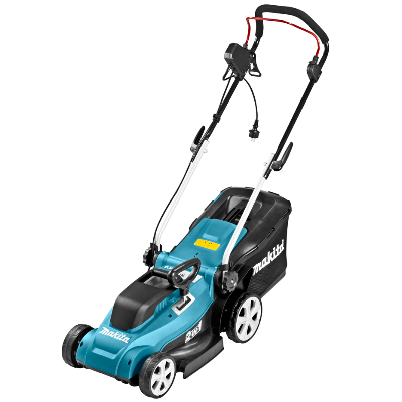 รถเข็นตัดหญ้าไฟฟ้า ขนาด 330 มม. 1,200W No.ELM3320 MAKITA