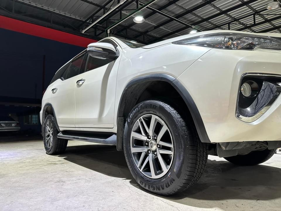 TOYOTA_FORTUNER #เปลี่ยนยางแบรนด์คุณภาพ 🛞#GOODYEAR WRANGLER TERRITORY HT 265/60R18