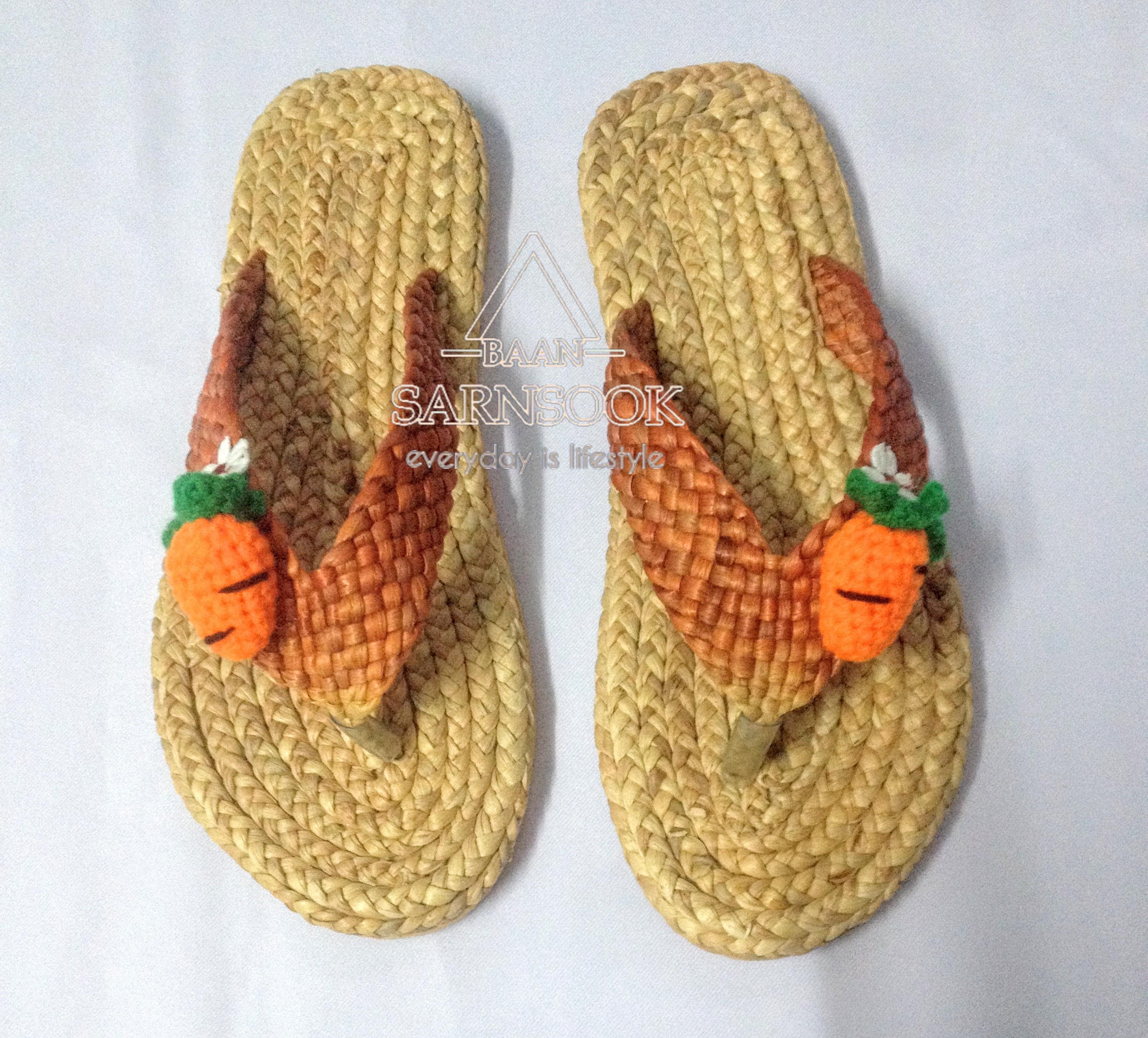 BSS415W : รองเท้าแตะสาน ราคาส่ง 1โหล 12คู่