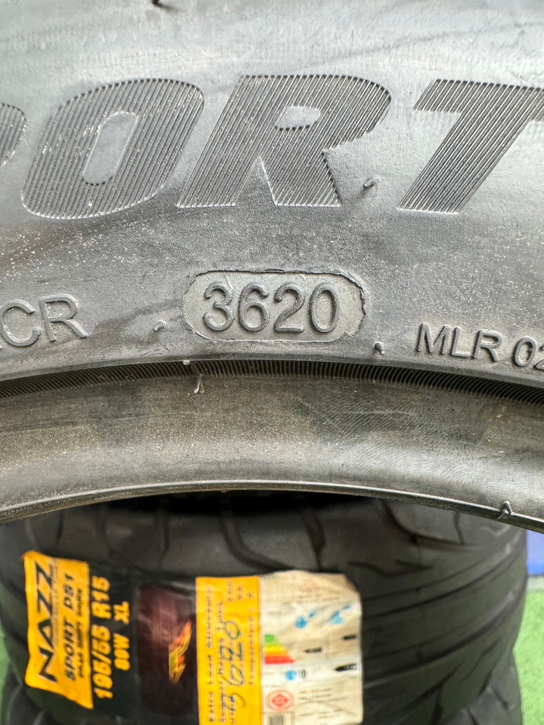 ยางซอฟ #NAZZ Sport DS1 195/55R15 ยางใหม่ค้างปี 2020💥 (4เส้น)