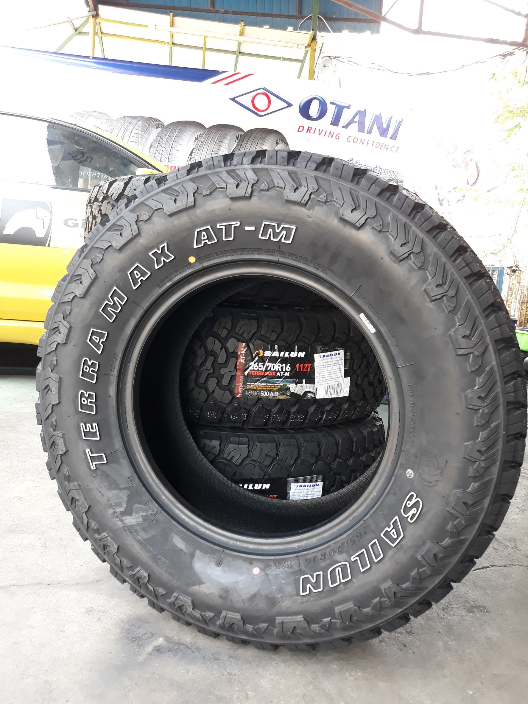 ยางใหม่ปี18 SAILUN TERRAMAX A T ขนาดยาง 265 75R16 ราคาพิเศษเพียงเส้นละ3,500บาท