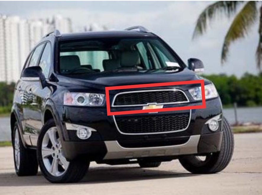 กระจังหน้าด้านบน (แท้GM) CAPTIVA ปี 2011-2017(c140)