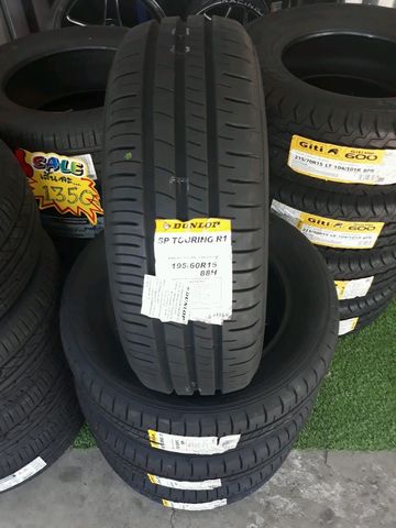 ยางใหม่ปี18 Dunlop 195/60R15 SP TOURING R1 ราคาถูก