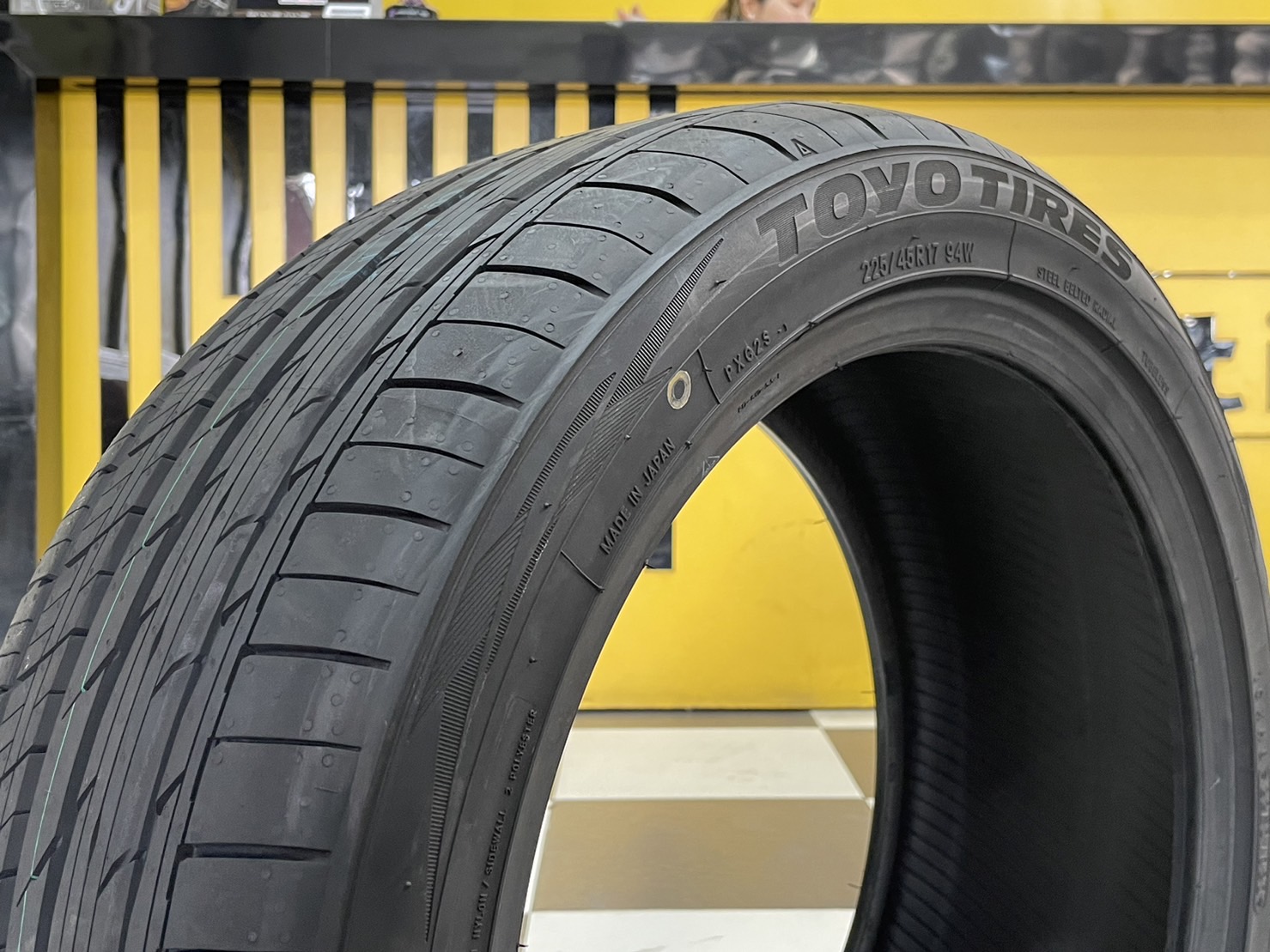 ยางใหม่ TOYO PROXES COMFORT IIs C2S ขนาด225/45R17 ยางใหม่ปี2023
