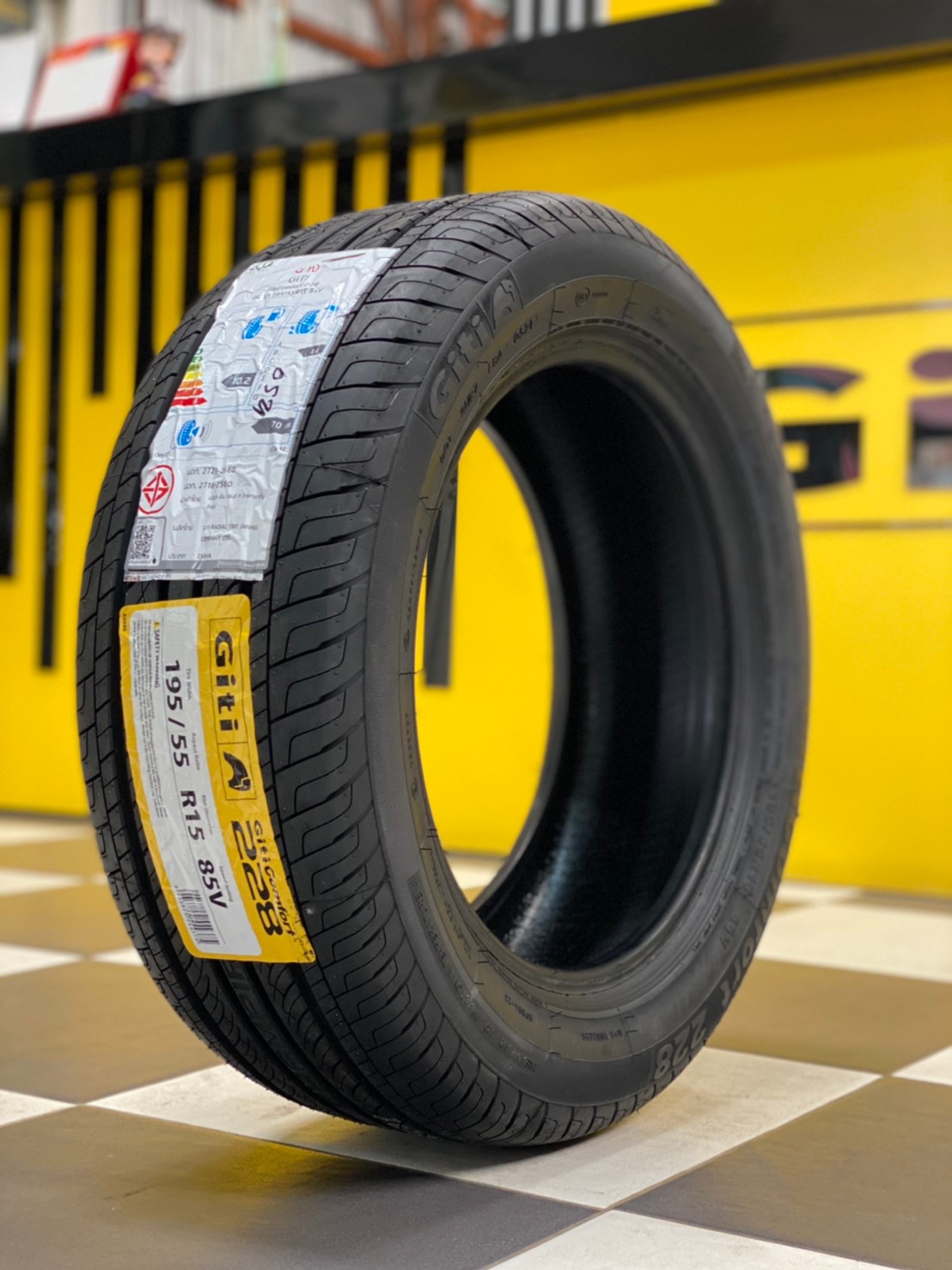 195/55R15 Giti Comfort228 ยางคุณภาพดีนุ่มเงียบ ยางใหม่ปี2021