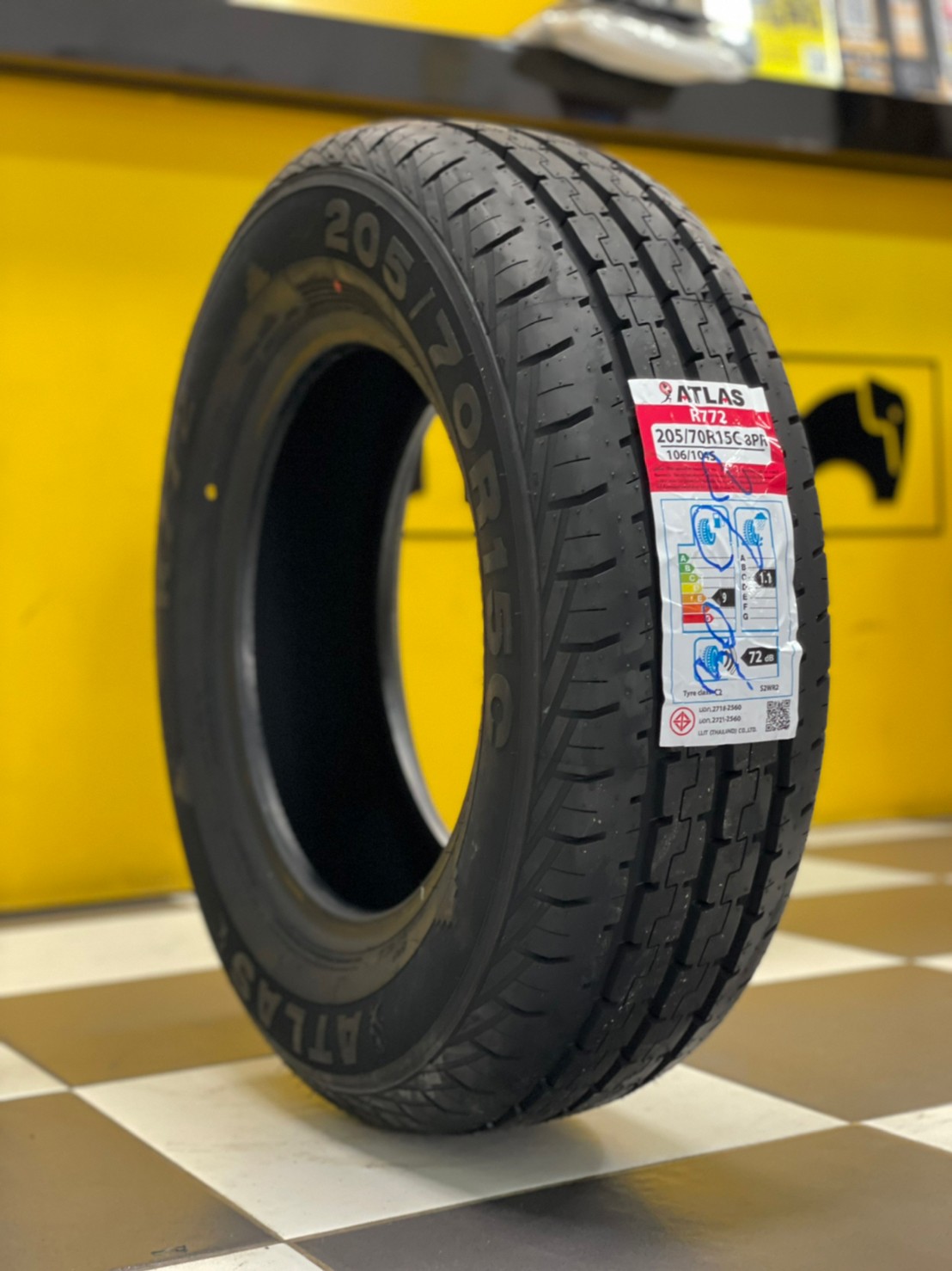 ATLAS R772 205/70R15 ยางใหม่ปี 2022