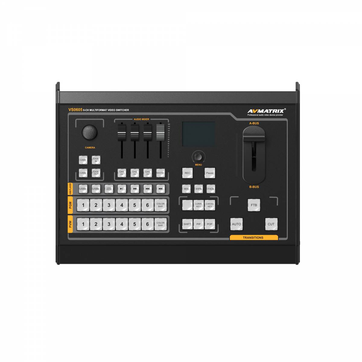 AVMatrix VS0605 6CH SDI/HDMI Multi-format Video Switcher