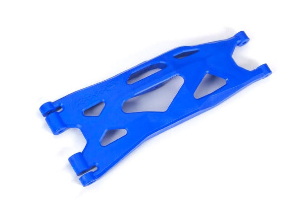 7894X Suspension arm, lower, blue (1) (left, front or rear) (for use with #7895 X-Maxx® WideMaxx® suspension kit)