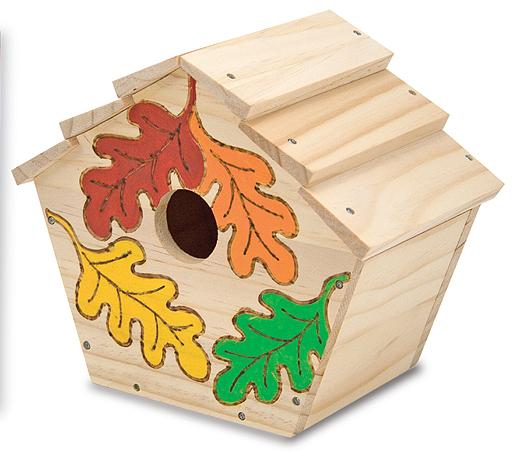Build-Your-Own Wooden Birdhouse