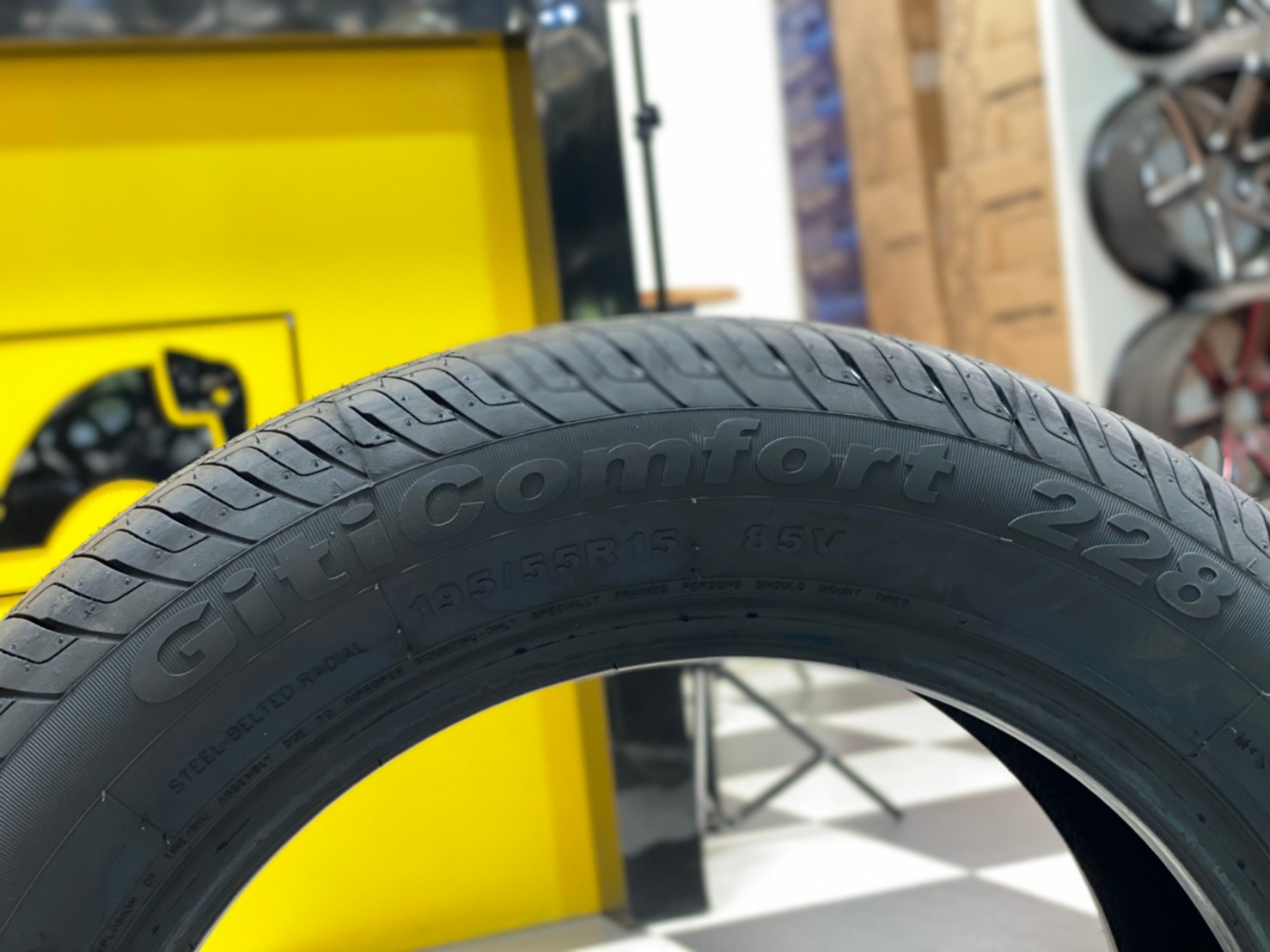 195/55R15 Giti Comfort228 ยางคุณภาพดีนุ่มเงียบ ยางใหม่ปี2021