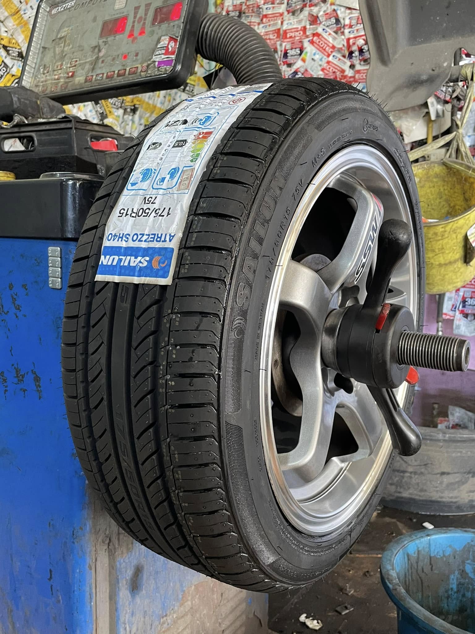 #PROTON_SAGA🛞 #SAILUN_SH406_175/50R15