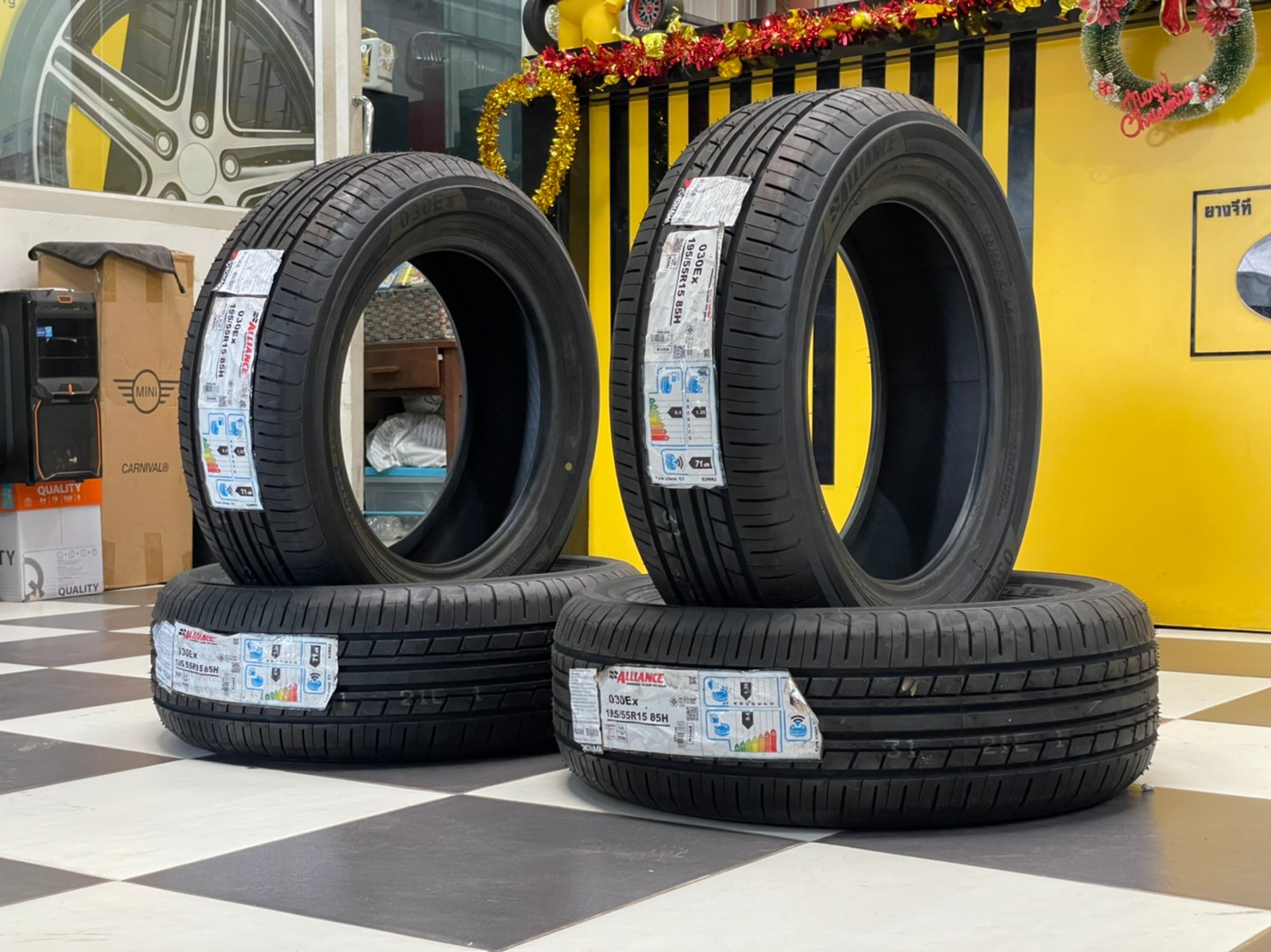 ยางใหม่ 195/55R15 ALLIANCE by YOKOHAMA ยางใหม่ปี2022