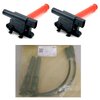 ชุดคอยล์ และ สายหัวเทียน MG6 -คอยล์ 2 ตัว (DONEN) -สายหัวเทียน 2 สาย (แท้)