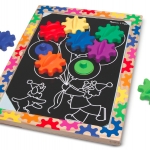 3745 Switch and Spin Magnetic Gear Board Age: 2-5 years