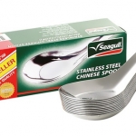 100300000 ช้อนจีนสเตนเลส ตราซีกัล นกนางนวล 12 คัน/กล่อง บรรจุ 1 กุรุส (12 โหล)