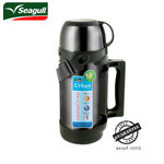 150000630 กระติกน้ำสุญญากาศ สเตนเลส 1.2 ลิตร เออเบิ้น (แบล็กโอลีฟ,ซิลเวอร์) ตราซีกัล นกนางนวล