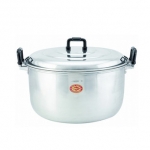 01045 หม้อหุงต้มอลูมิเนียม 45 ซม.ตราจระเข้ รุ่นหูจับใหญ่