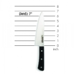 100223 มีดครัว Chef 7 นิ้ว ตราหัวม้าลาย