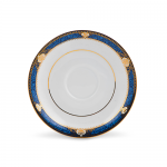 1010 RP จานรองถ้วยกาแฟ 15 ซม. PRECIOUS BLUE รอยัล พอร์ชเลน