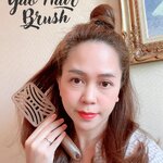 💋สำหรับคนที่ผมหนาแบบปิว รุ่นนี้เลยค่ะ ใหม่ล่าสุด หวีขนหมูป่าสำหรับผมหนา