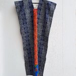 เดรสลายดอกไม้ แต่งผ้าปักมือ