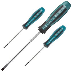 ไขควง Megadora รุ่นแกนบาง ปากแบน No.910 VESSEL