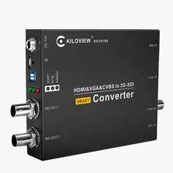 Kiloview KV-CV190 HDMI&VGA&AV to SD/HD/3G-SDI Converter