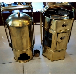 ชุดหม้อกระเพาะปลา ทองเหลืองอย่างดี