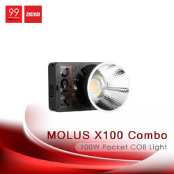 ZHIYUN MOLUS X100 Combo 100W Pocket COB Light
