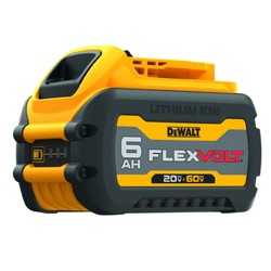 DEWALT แบตเตอรี่ FLEXVOLT 20V/60V Max 6.0AH No.DCB606-B1